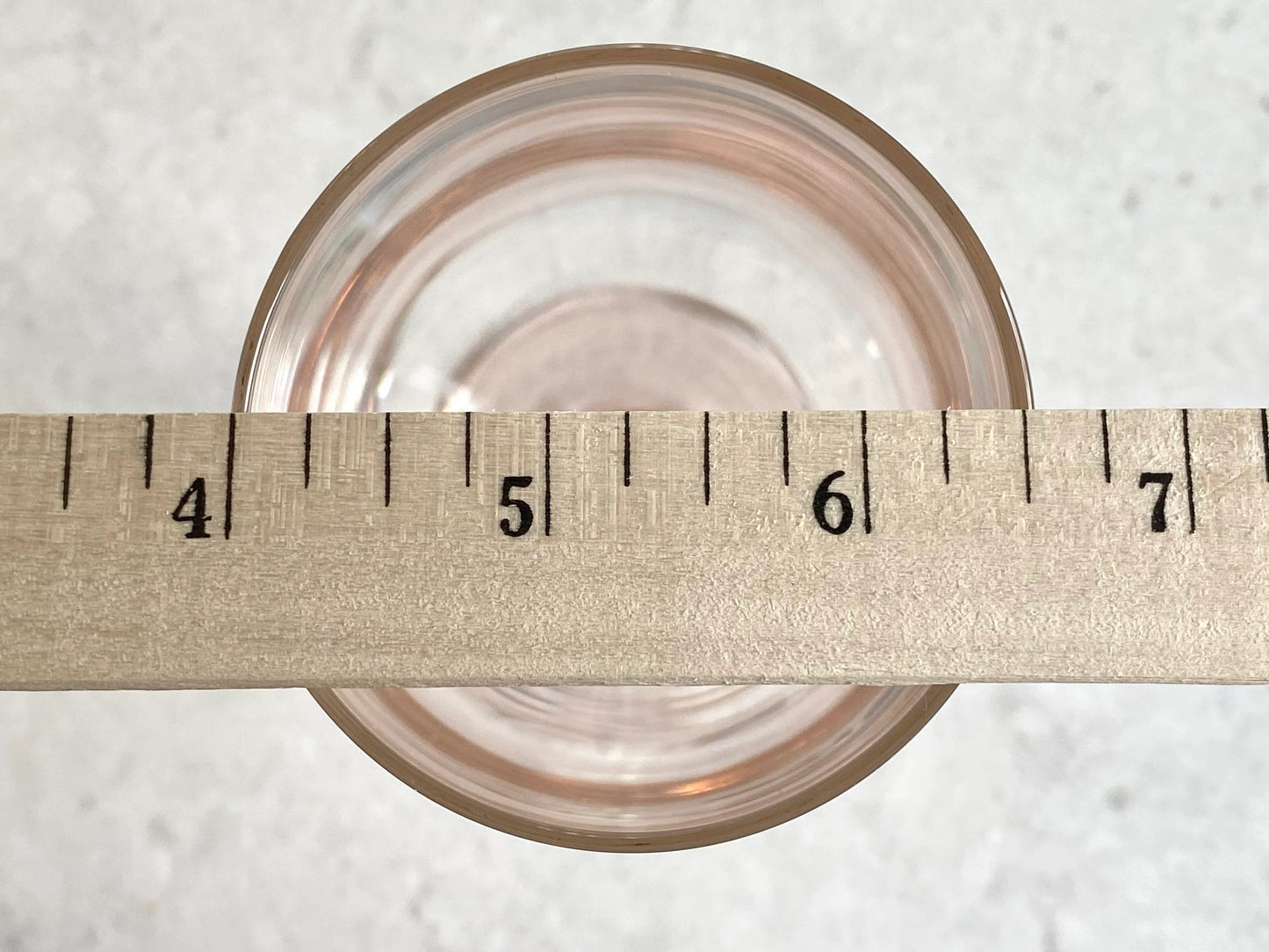 Vintage Luminarc Pink Stem Glasses by J.G. Durand of Verrerie Cristallerie D'Arques in France - Set of 6 (Set #6LC)