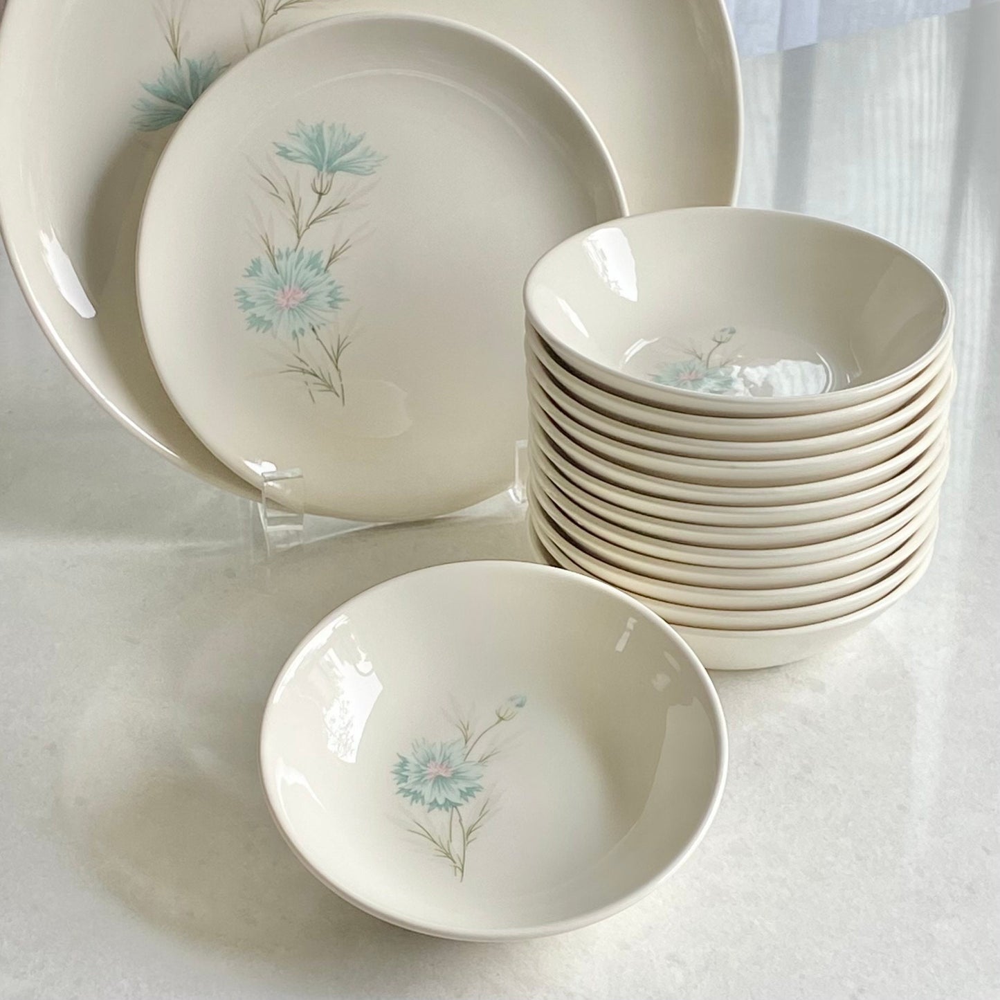 Vintage Taylor Smith Ever Yours Boutonniere Dishes - Service for 18 available, sold in sets of 6 place settings