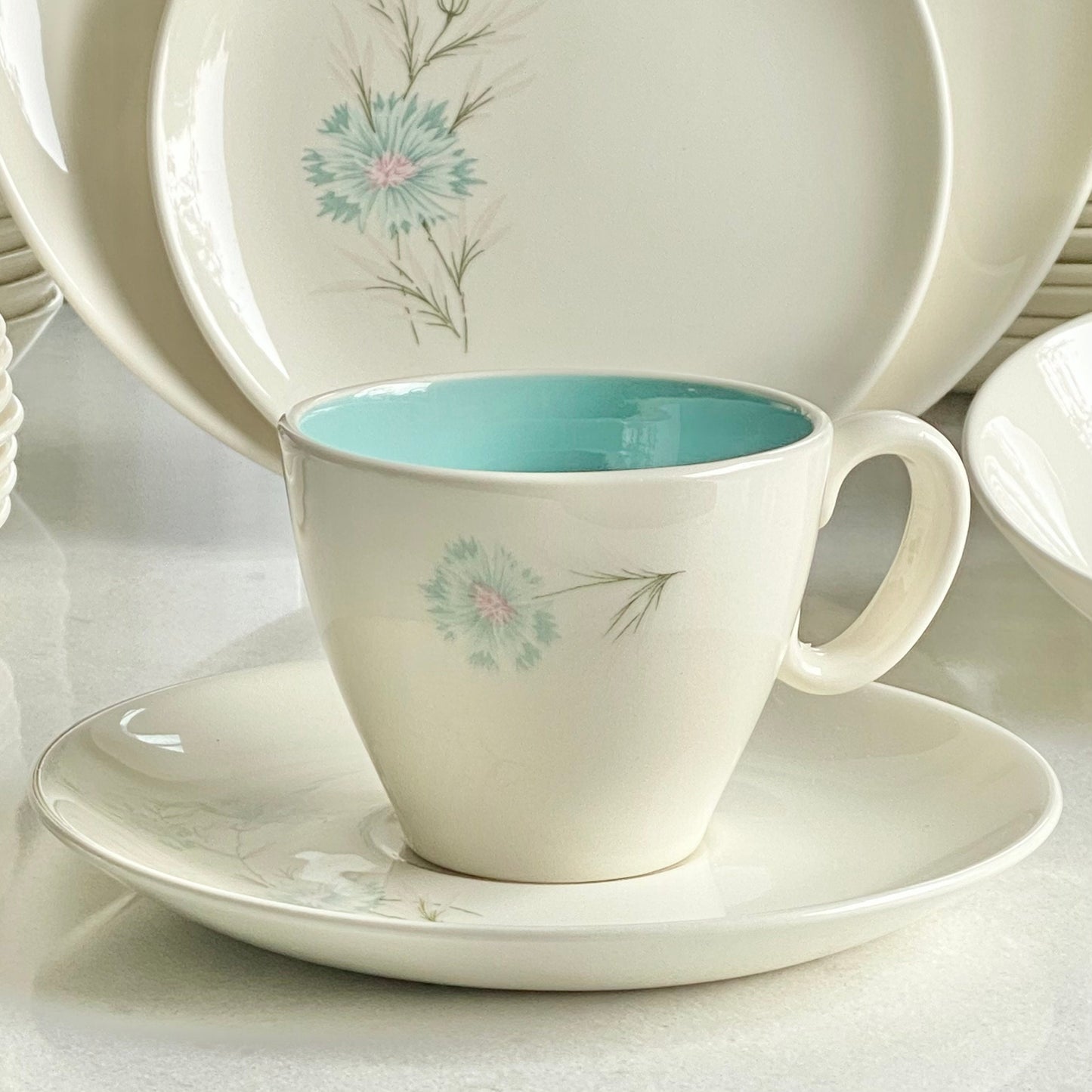 Vintage Taylor Smith Ever Yours Boutonniere Dishes - Service for 18 available, sold in sets of 6 place settings