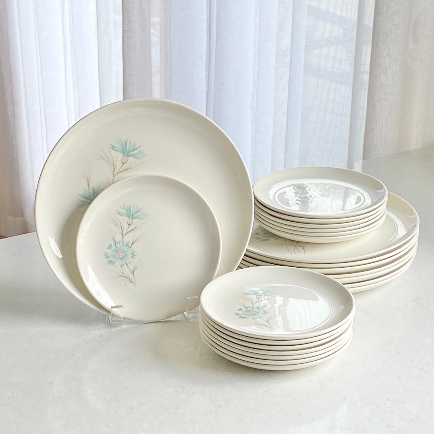 Vintage Taylor Smith Ever Yours Boutonniere Dishes - Service for 18 available, sold in sets of 6 place settings