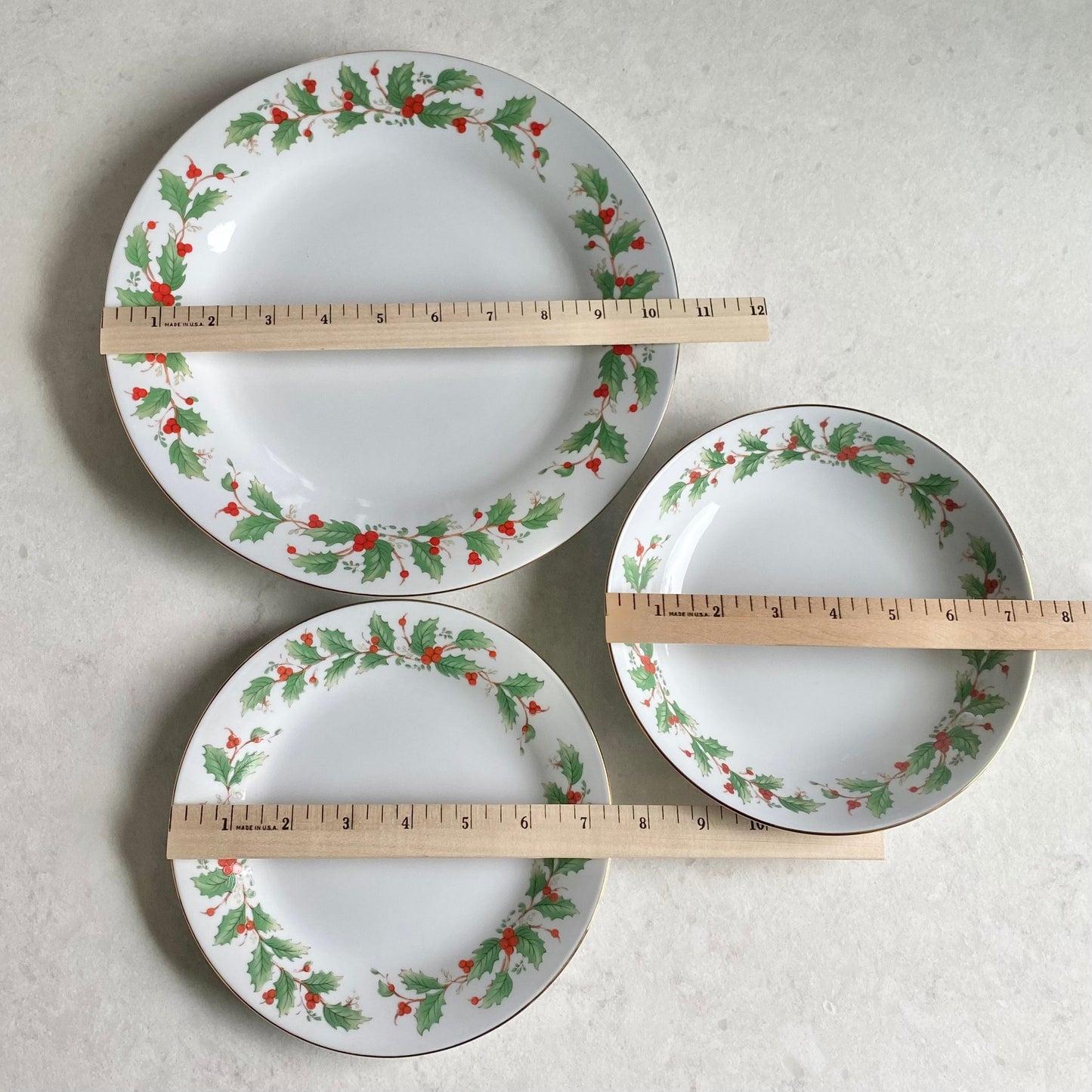 Vintage China Pearl Noel Dishes - Service for 16 available