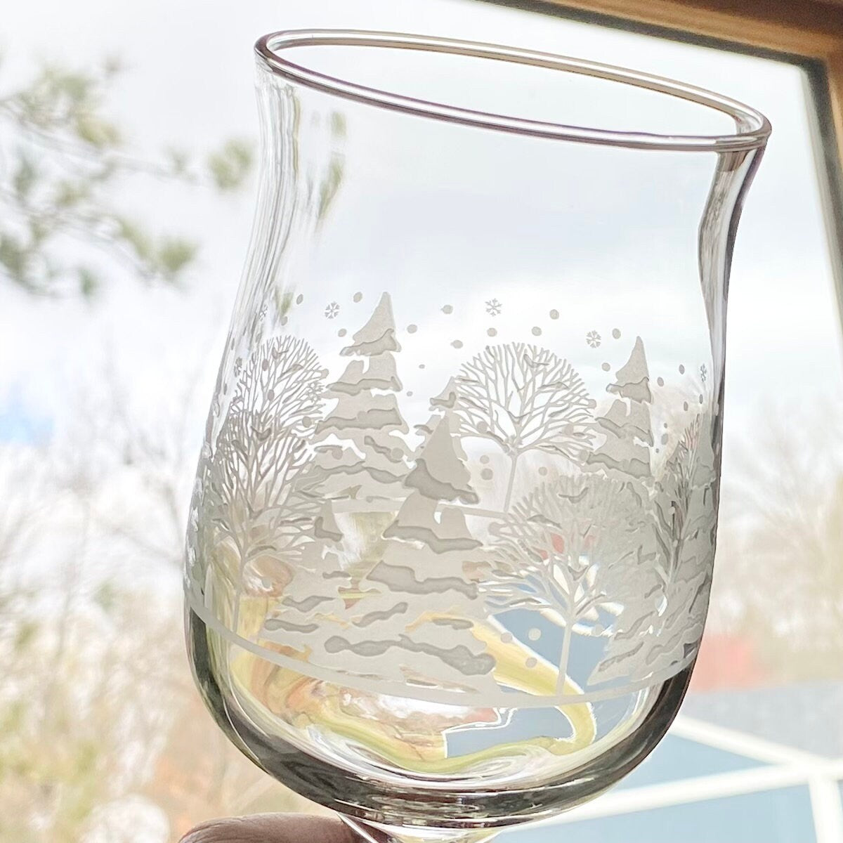 Vintage Lynn's Christmas Pines Glasses Made for Arby's - 18 Available