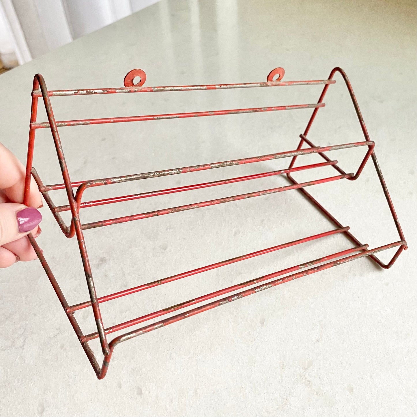 Vintage Dove Spice Jars and Rack made by the Frank Tea & Spice Co. (circa 1930s)