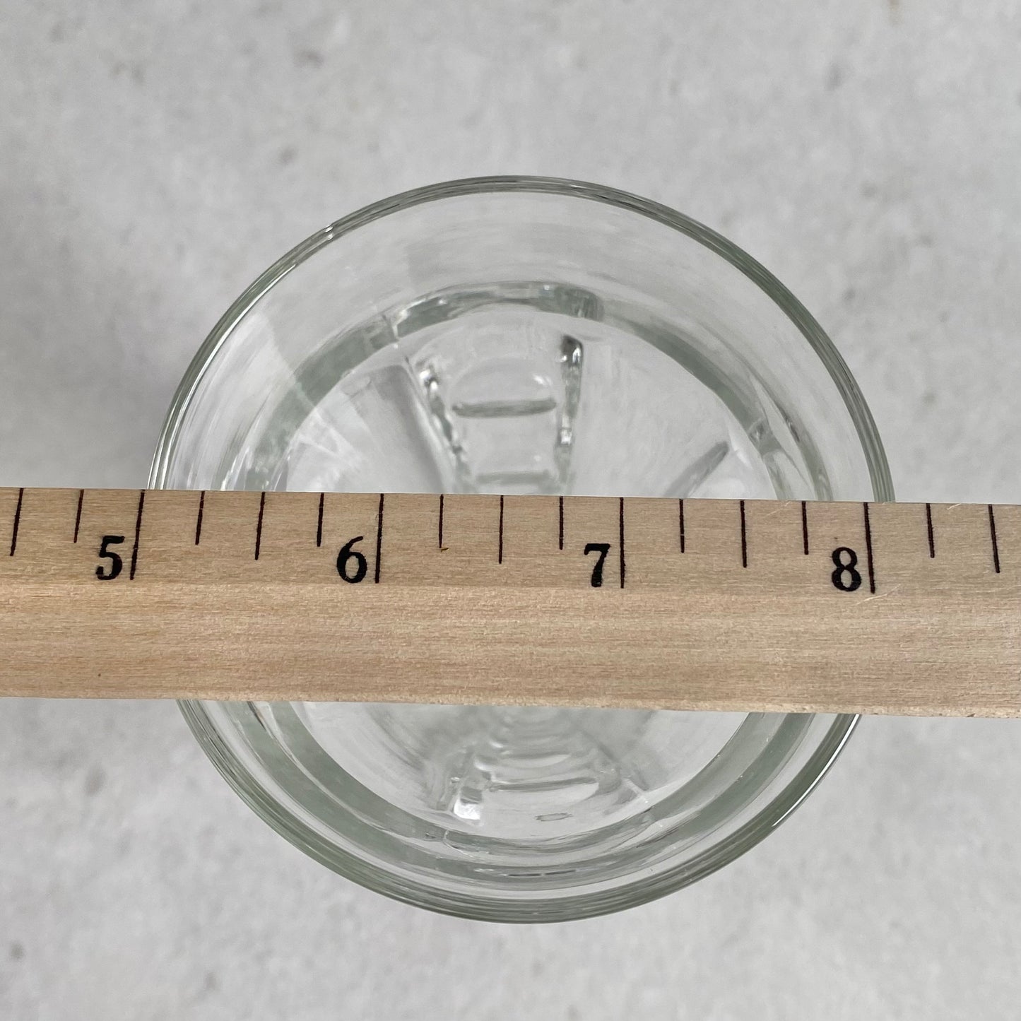 Vintage Dot and Panel Glasses - Set of 12