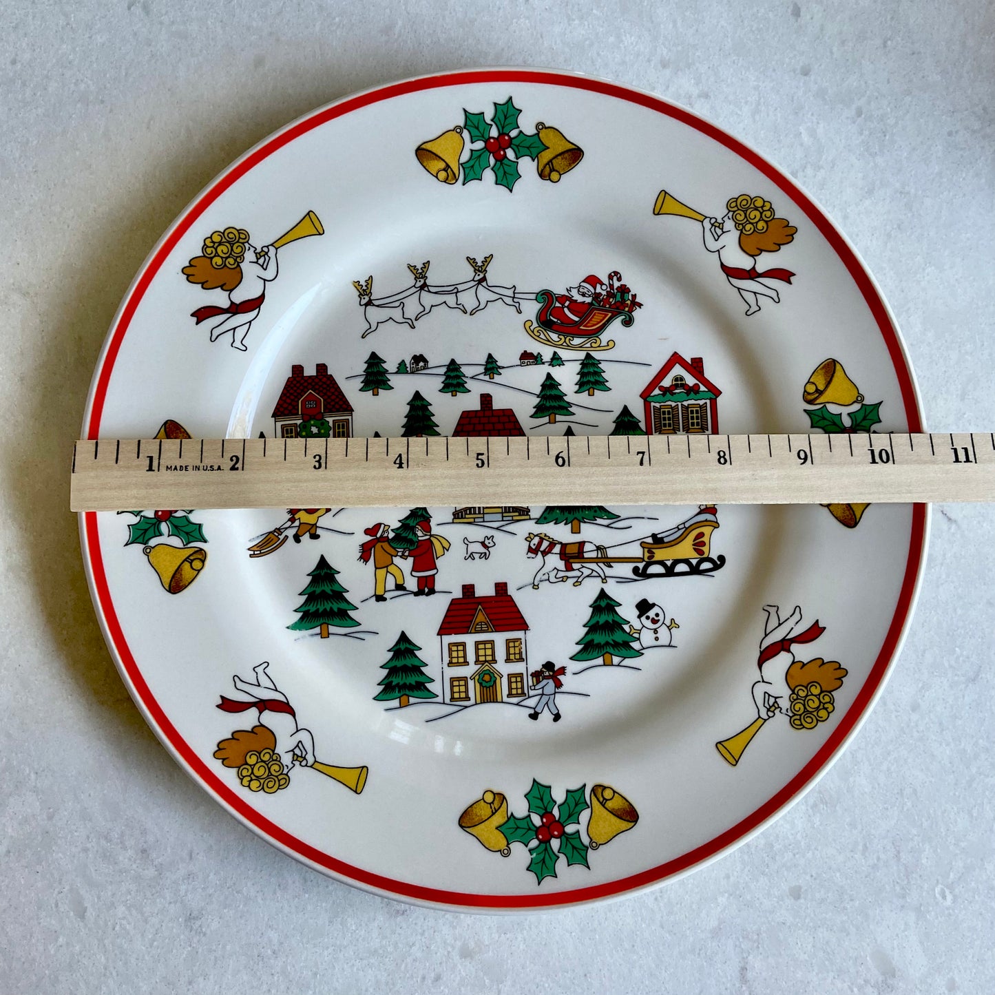 Vintage Jamestown The Joy of Christmas Dishes - Service for 4 (20 pieces total)