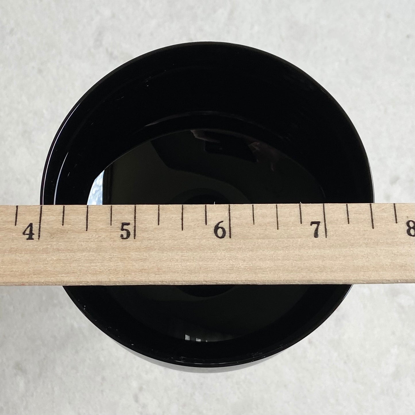Vintage Lenox Midnight Mood Black Glasses (circa 1974 - 1982) - Set of 12