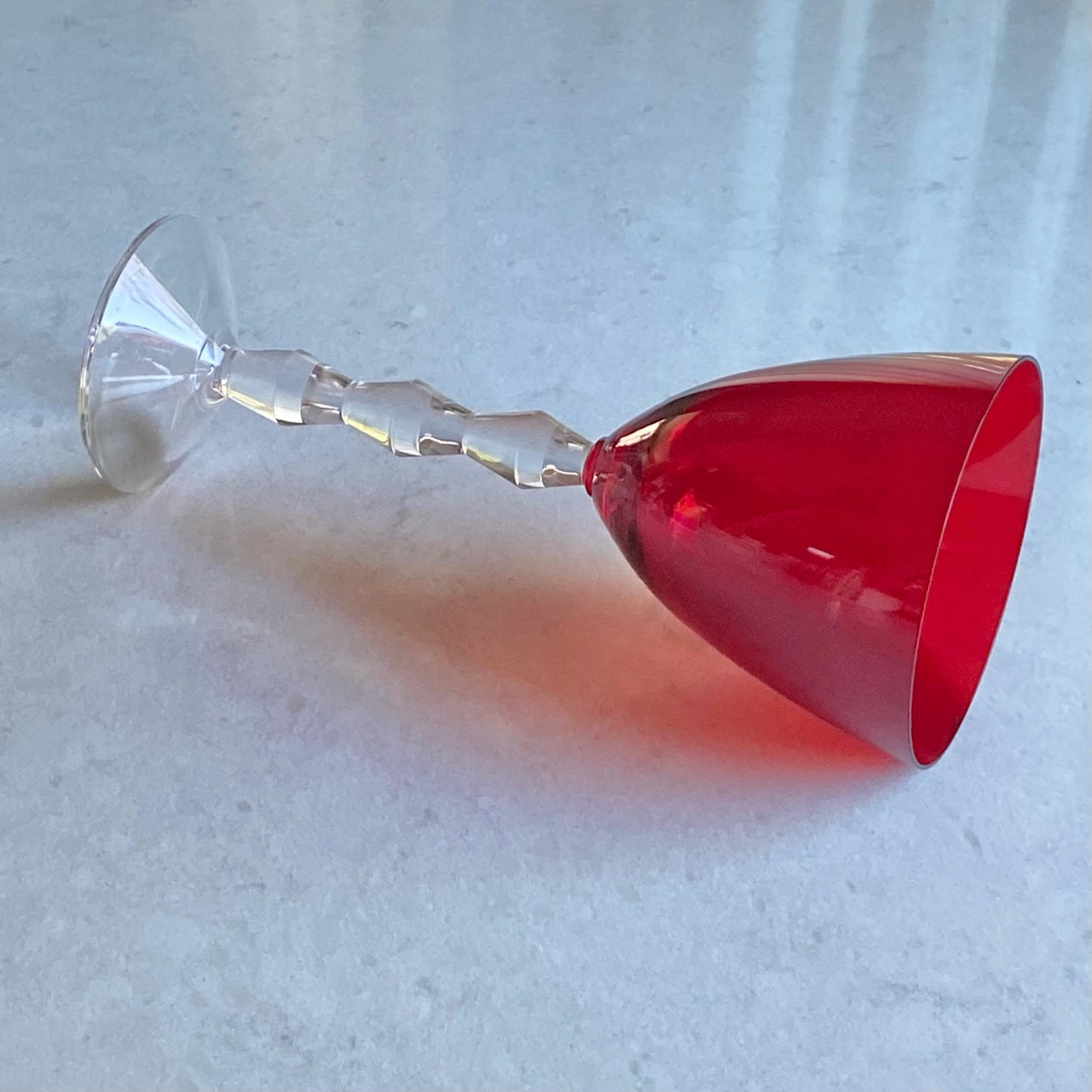 Vintage Lenox Ruby Carat Glasses (circa 2000 - 2001) - Set of 2