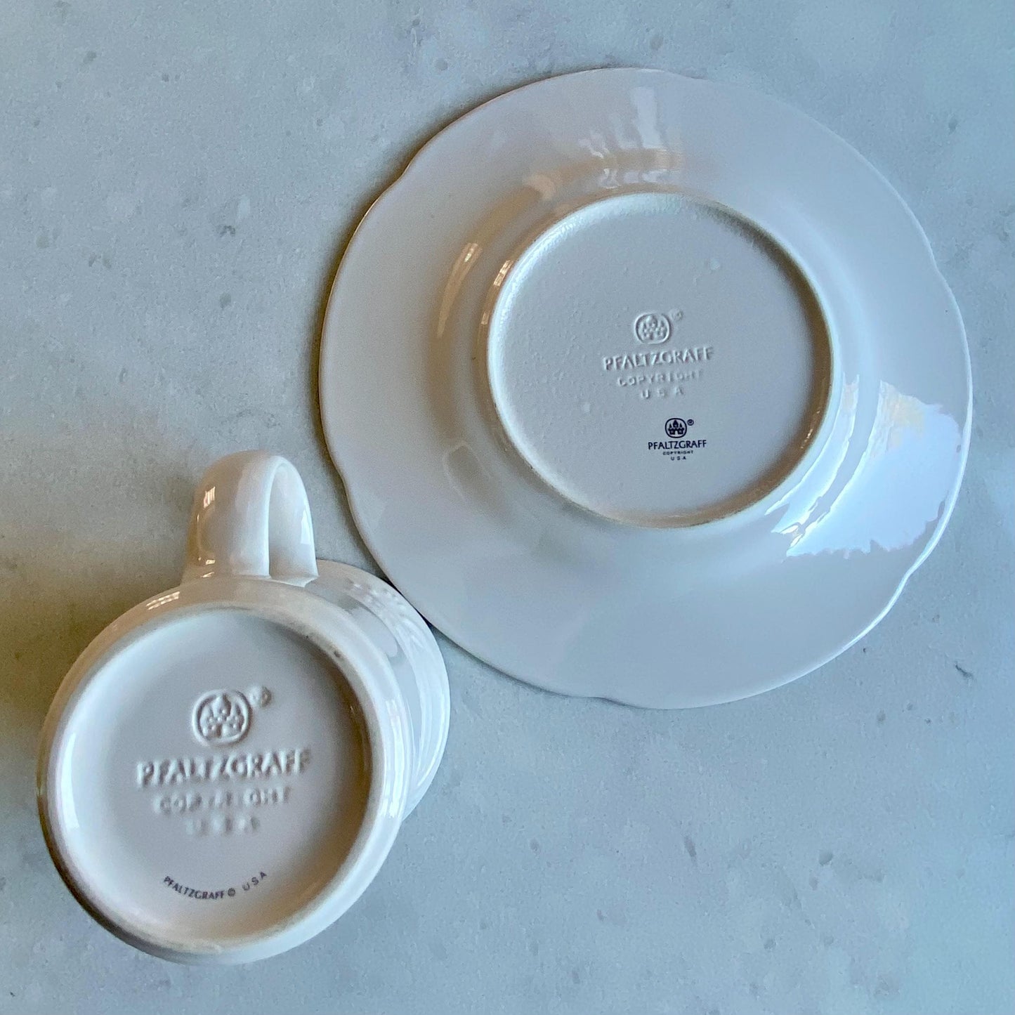 Vintage Pfaltzgraff Winterberry Milk and Cookies for Santa Set - 2 pieces