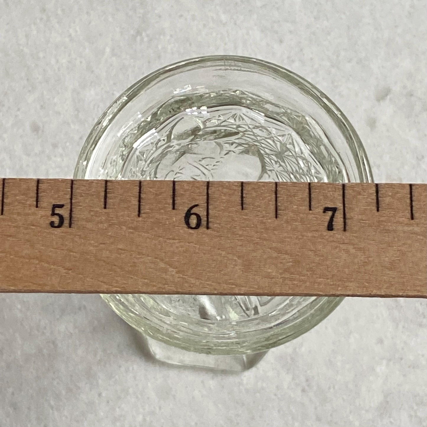 Vintage Indiana Glass Daisy and Button with Narcissus Glasses (circa 1910 - 1920) - Set of 5