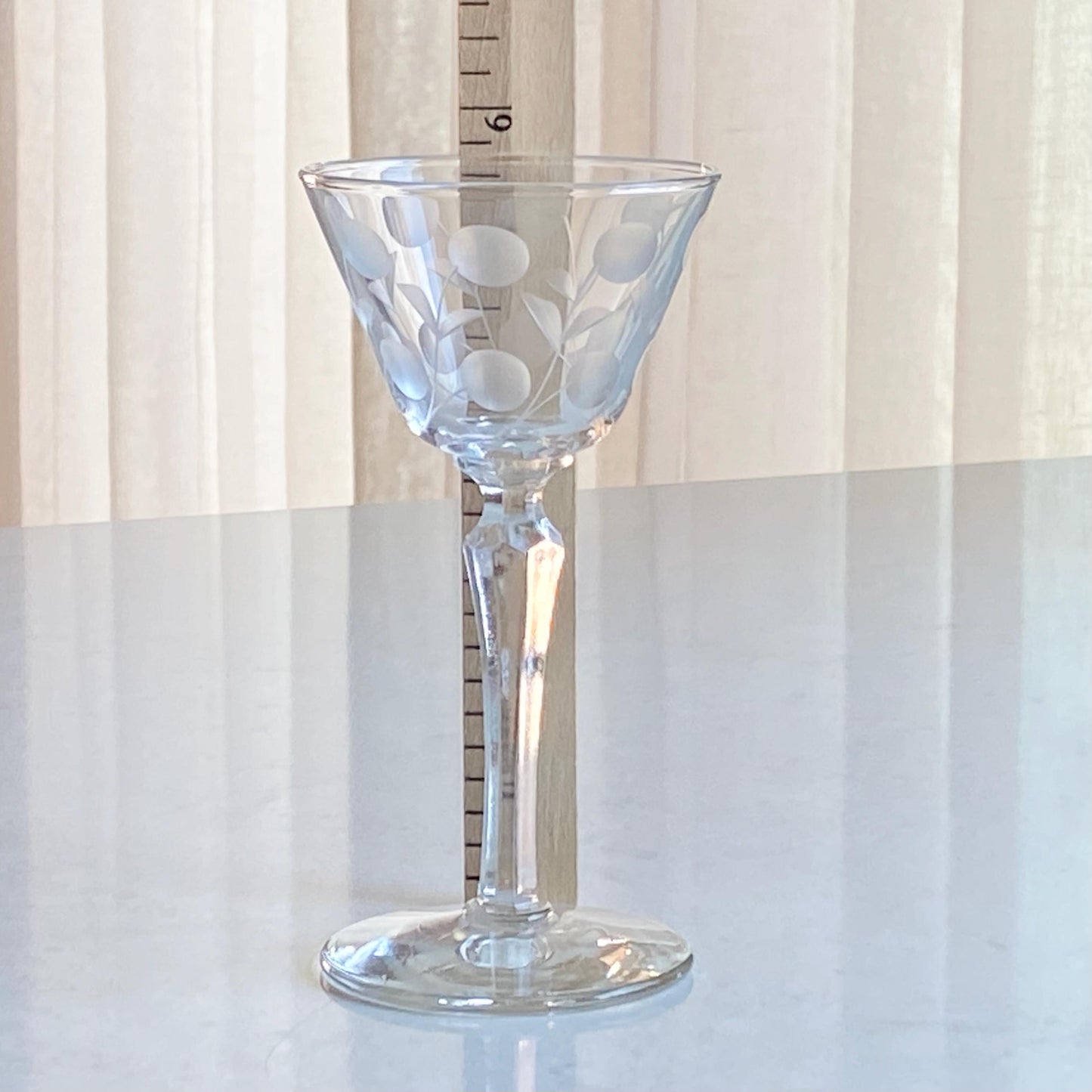 Vintage Libbey Carlton Dot Glasses - Set of 9