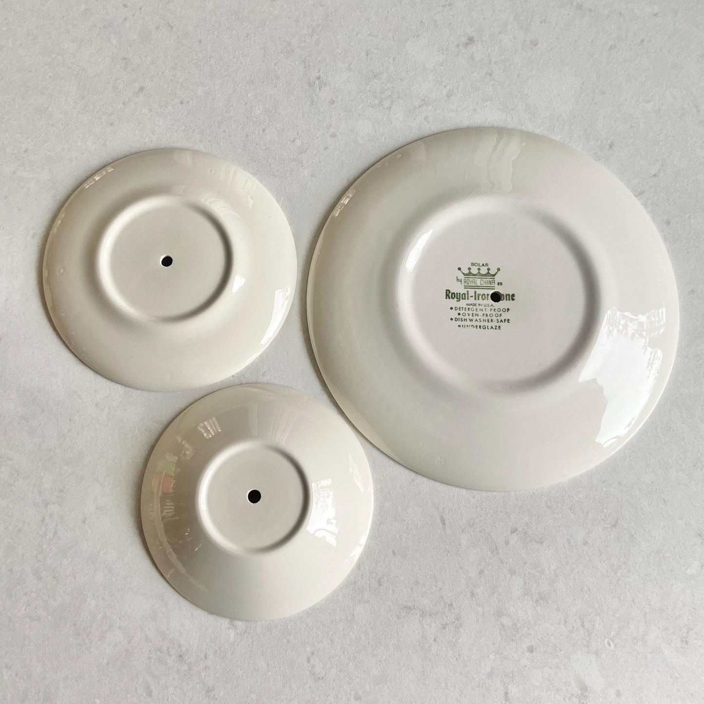 Vintage Royal Ironstone Three-Tier Tidbit Stand