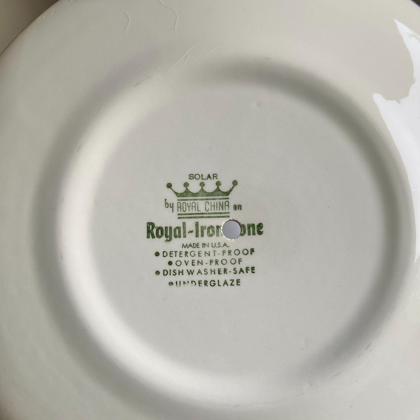 Vintage Royal Ironstone Three-Tier Tidbit Stand