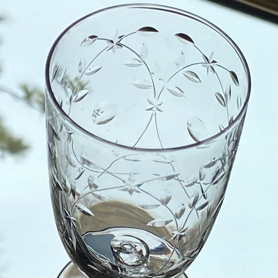 Vintage Fostoria Christiana Glasses (circa 1942 - 1969) - Set of 7