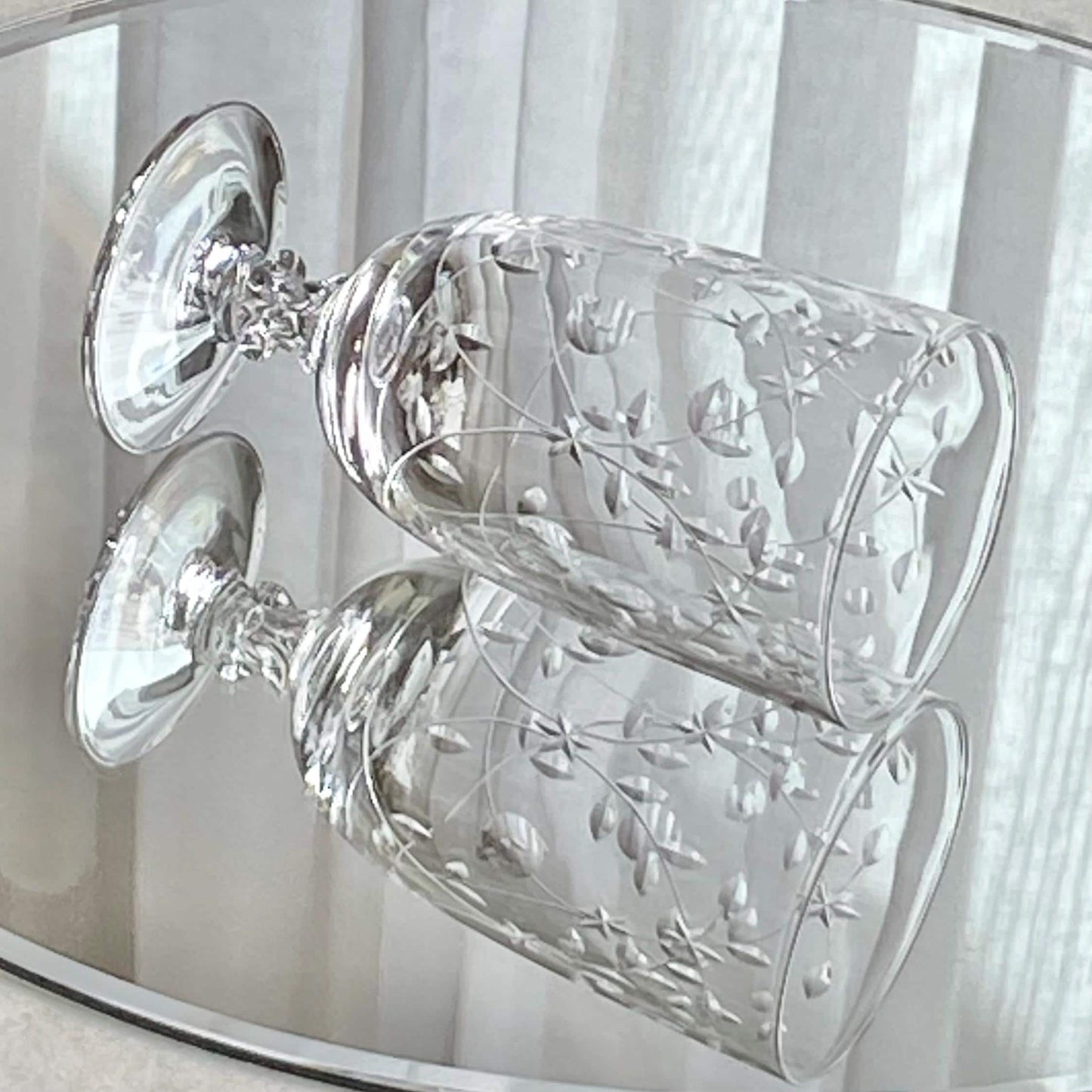 Vintage Fostoria Christiana Glasses (circa 1942 - 1969) - Set of 7