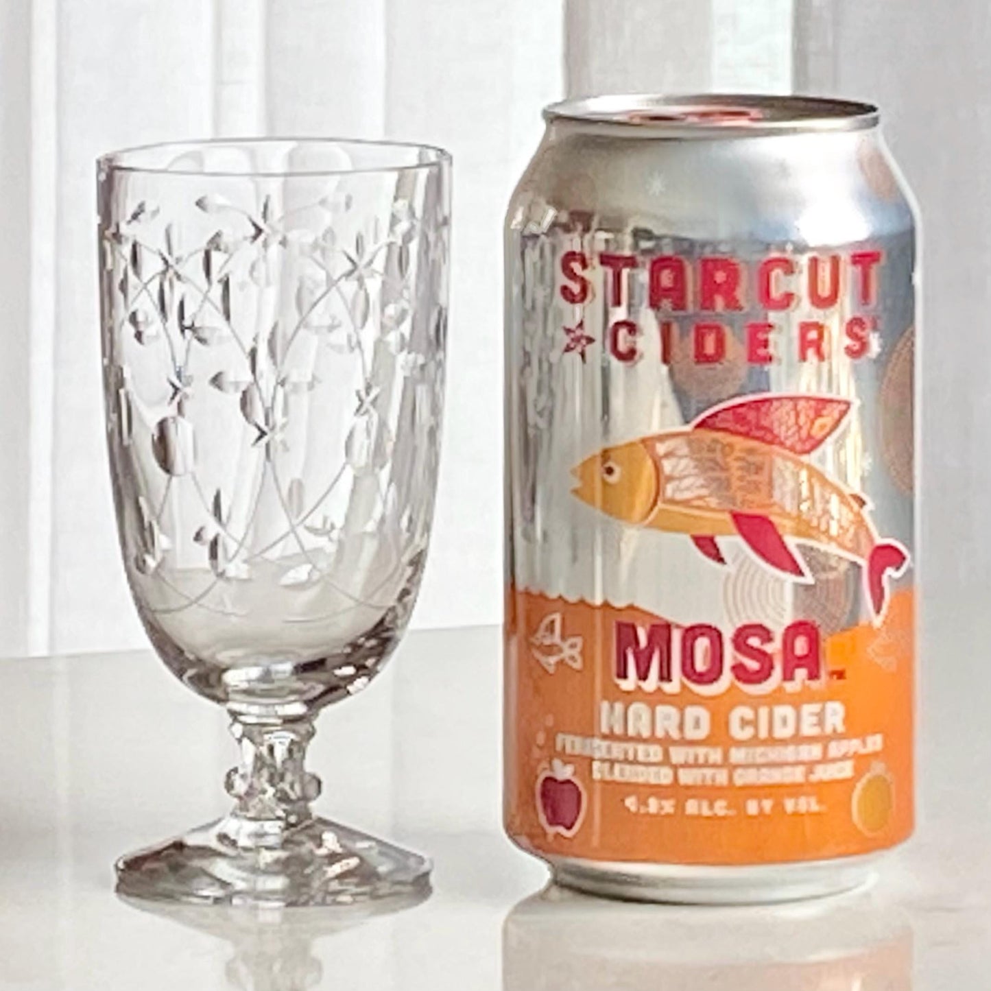 Vintage Fostoria Christiana Glasses (circa 1942 - 1969) - Set of 7