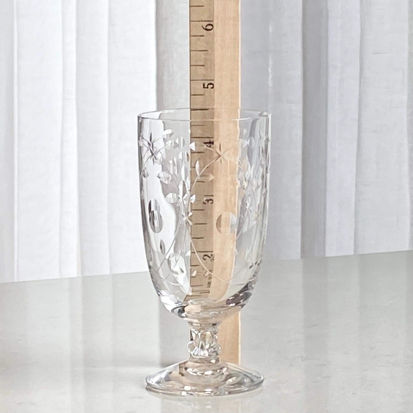 Vintage Fostoria Christiana Glasses (circa 1942 - 1969) - Set of 7