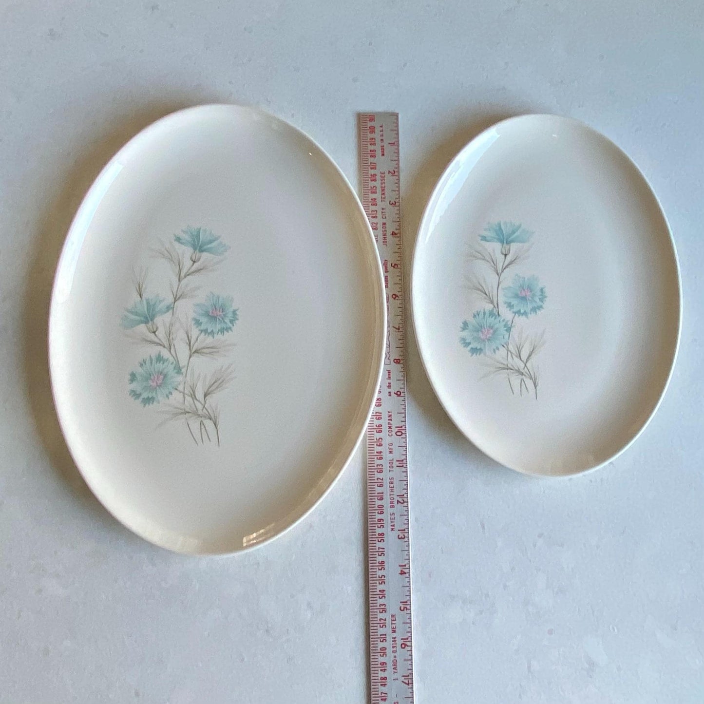 Vintage Taylor Smith Ever Yours Boutonniere - Serving Pieces Available - Carafe, Sauce Bowls and Underplate, Oval Platters