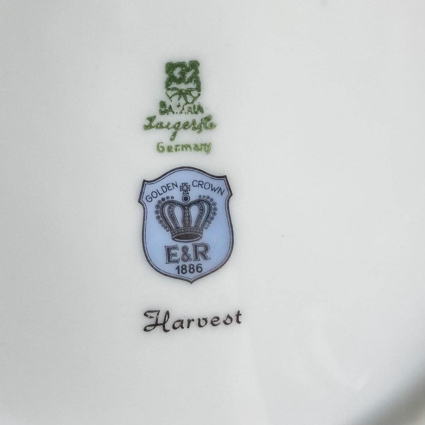 Vintage Jaeger Harvest Plates (circa 1964 - 1970) - Set of 4