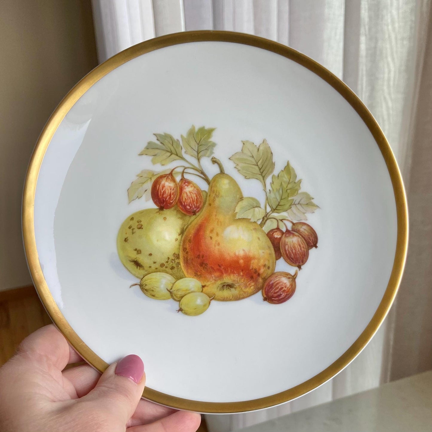Vintage Jaeger Harvest Plates (circa 1964 - 1970) - Set of 4