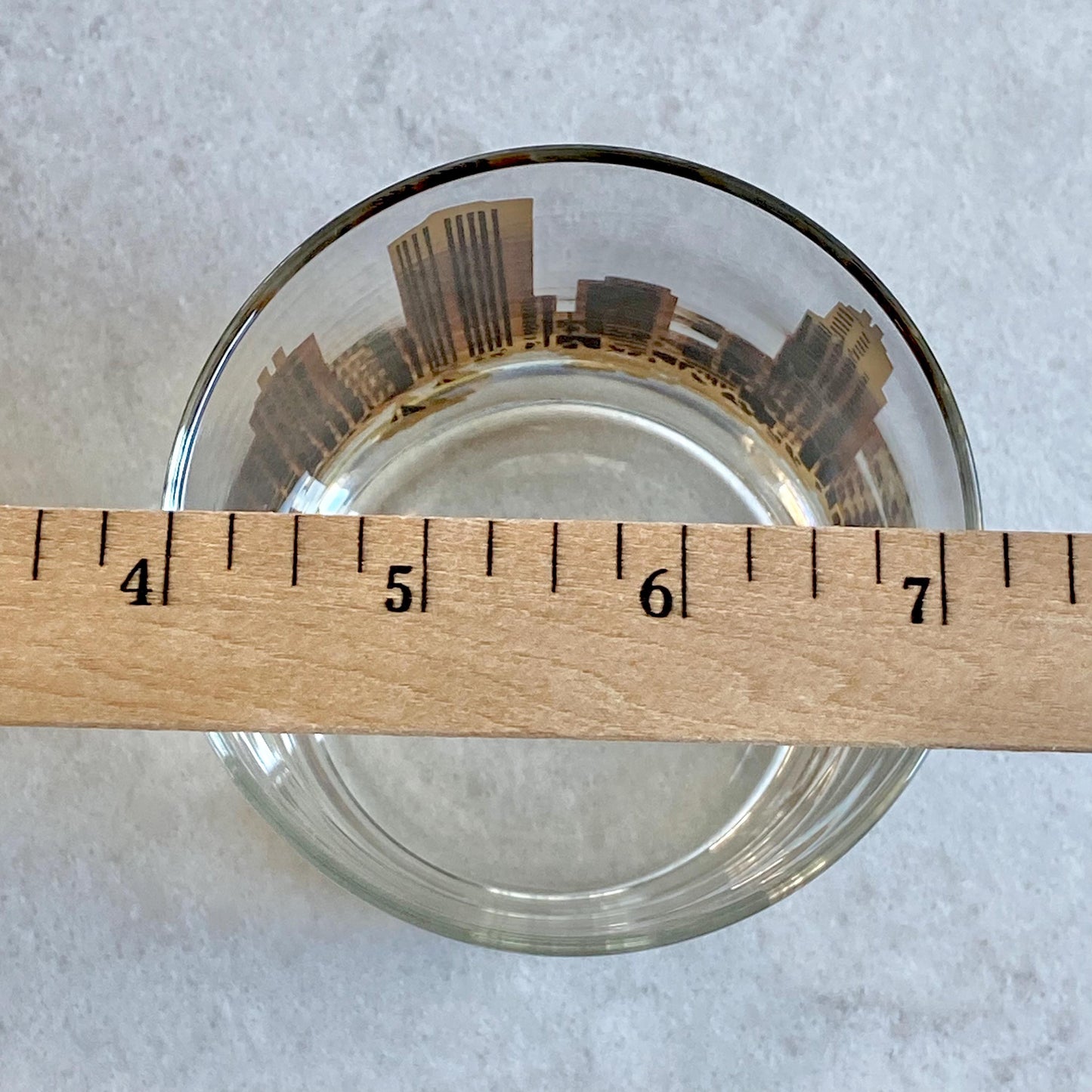 Vintage Marshall Field's Chicago Skyline Glasses - Set of 4