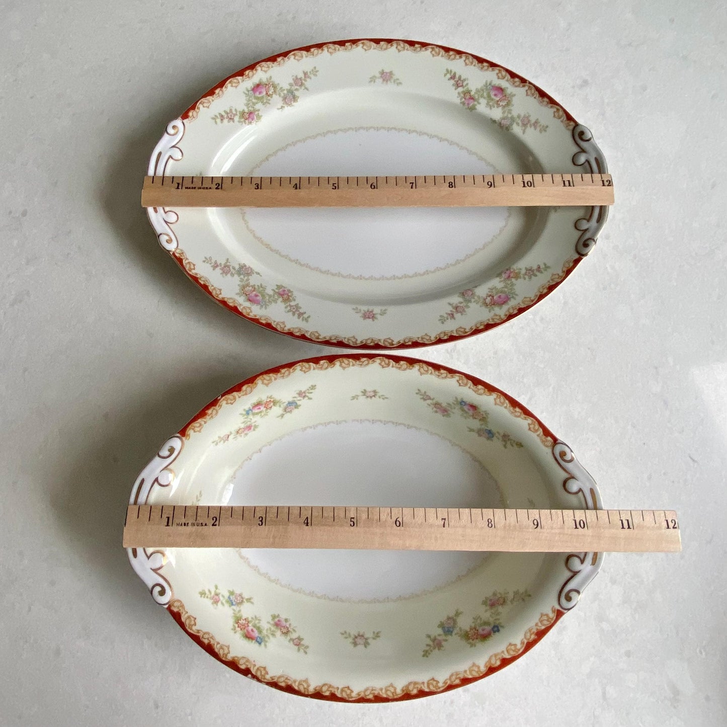 Vintage Cherry China (circa 1945 - 1952) - Platter, Bowl and 2 Creamers/Gravy/Sauce Boats Available