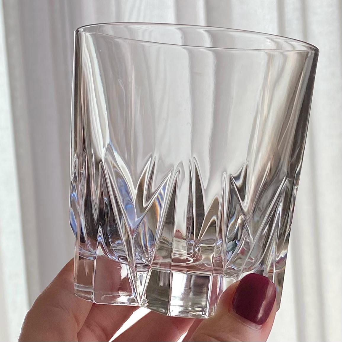 Vintage Cristal D'Arques-Durand Chaumont Glasses - Set of 4 Tumblers