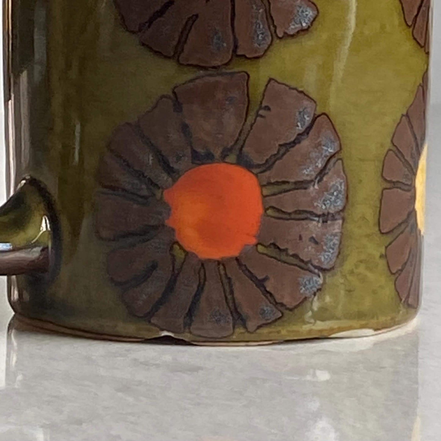 Vintage Otagiri Owl, Flower and Apple Mugs - Set of 4