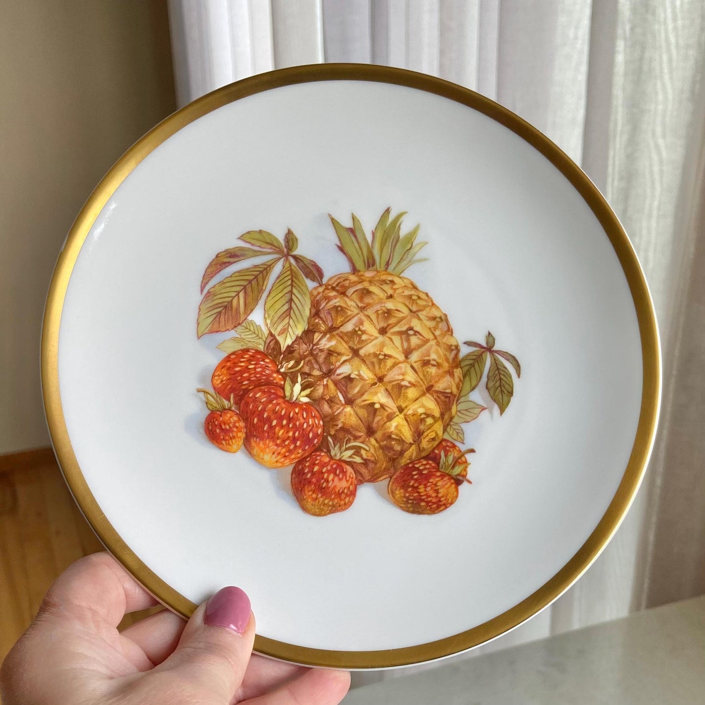 Vintage Jaeger Harvest Plates (circa 1964 - 1970) - Set of 4