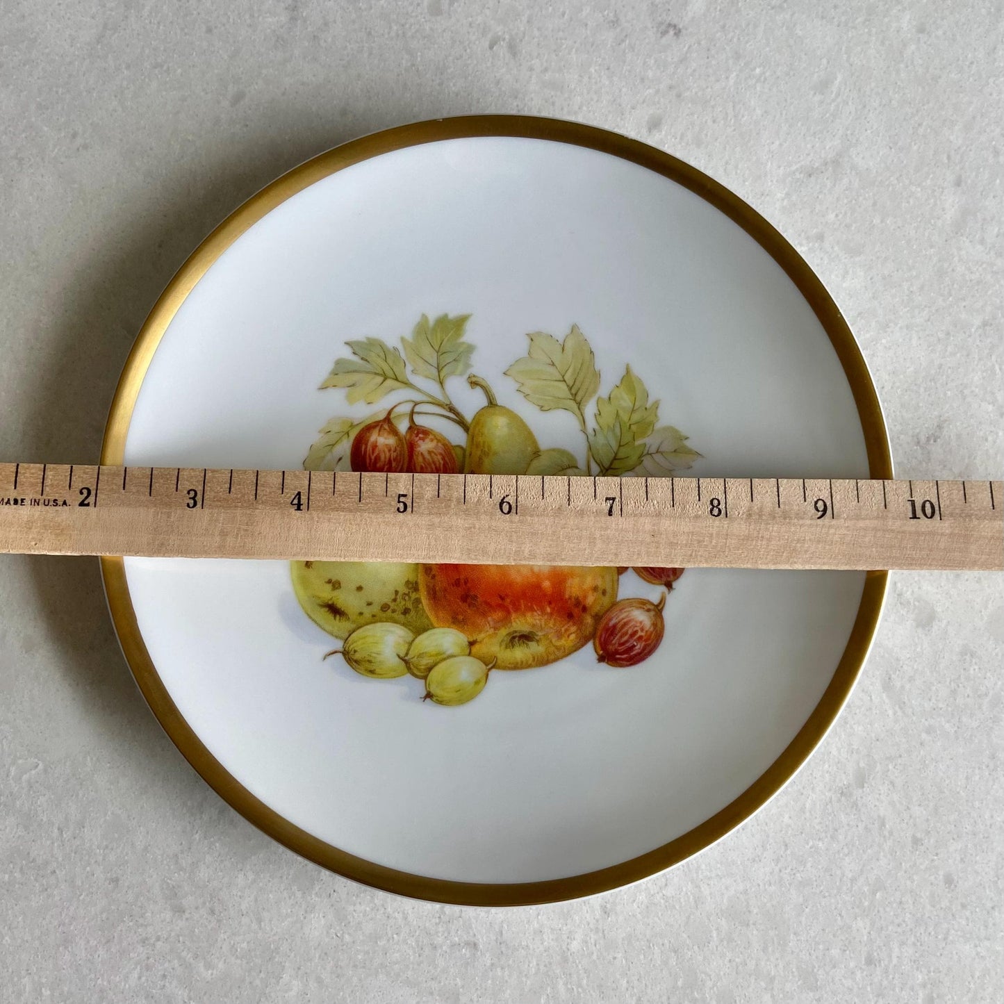 Vintage Jaeger Harvest Plates (circa 1964 - 1970) - Set of 4