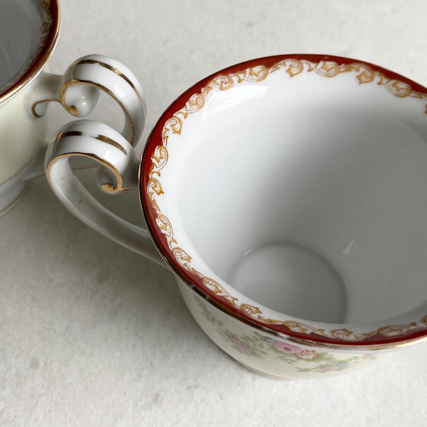 Vintage Cherry China (circa 1945 - 1952) - Platter, Bowl and 2 Creamers/Gravy/Sauce Boats Available