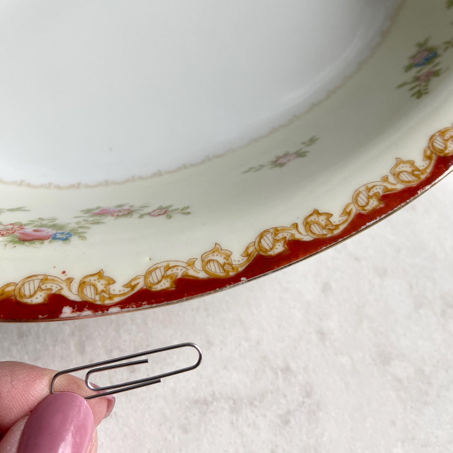 Vintage Cherry China (circa 1945 - 1952) - Platter, Bowl and 2 Creamers/Gravy/Sauce Boats Available