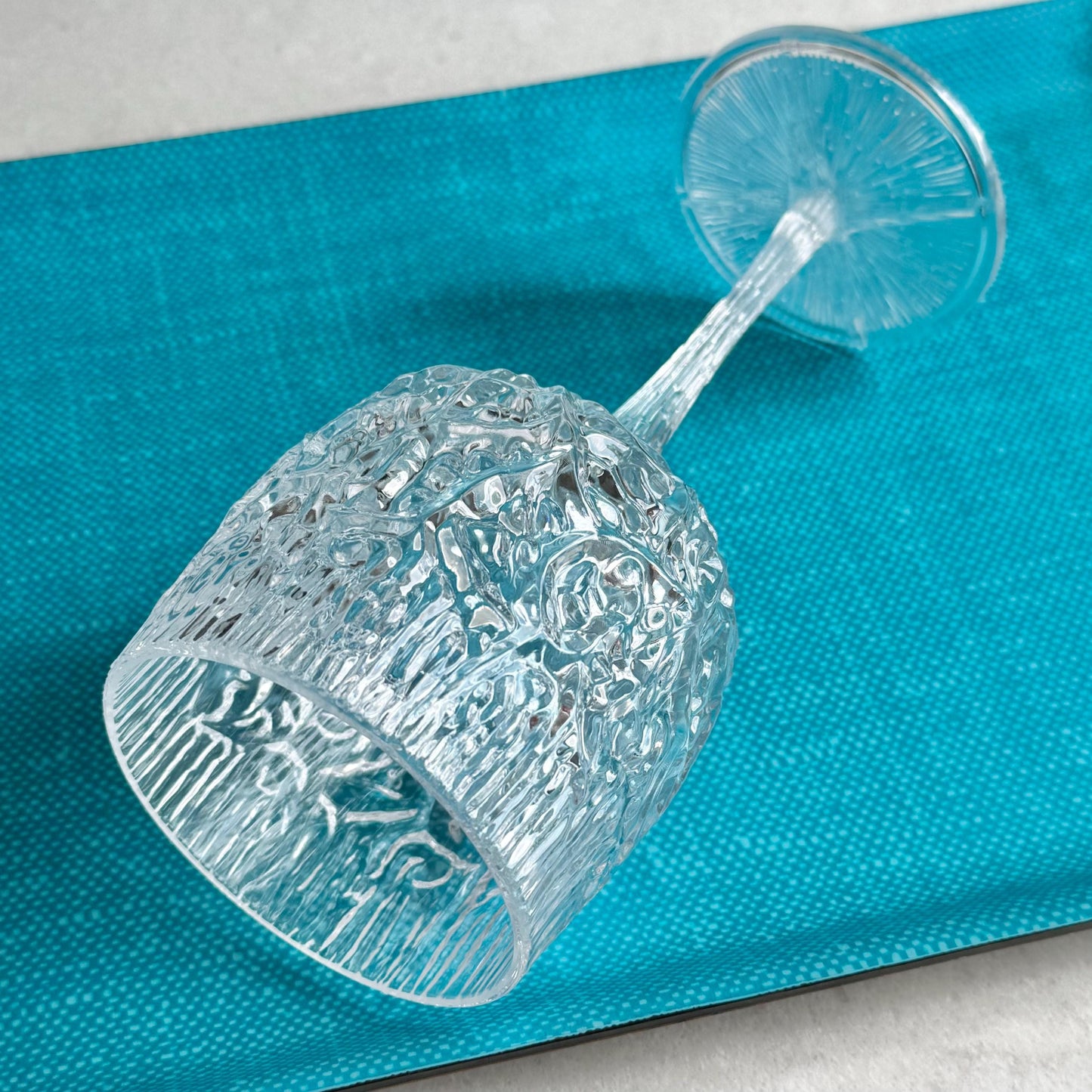 Vintage Acrylic Glasses - Set of 4 Goblets