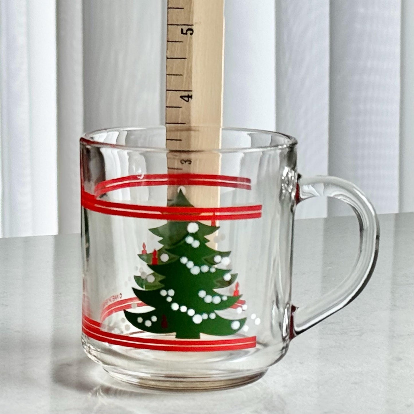 Vintage Waechtersbach Christmas Tree Cups - Set of 8