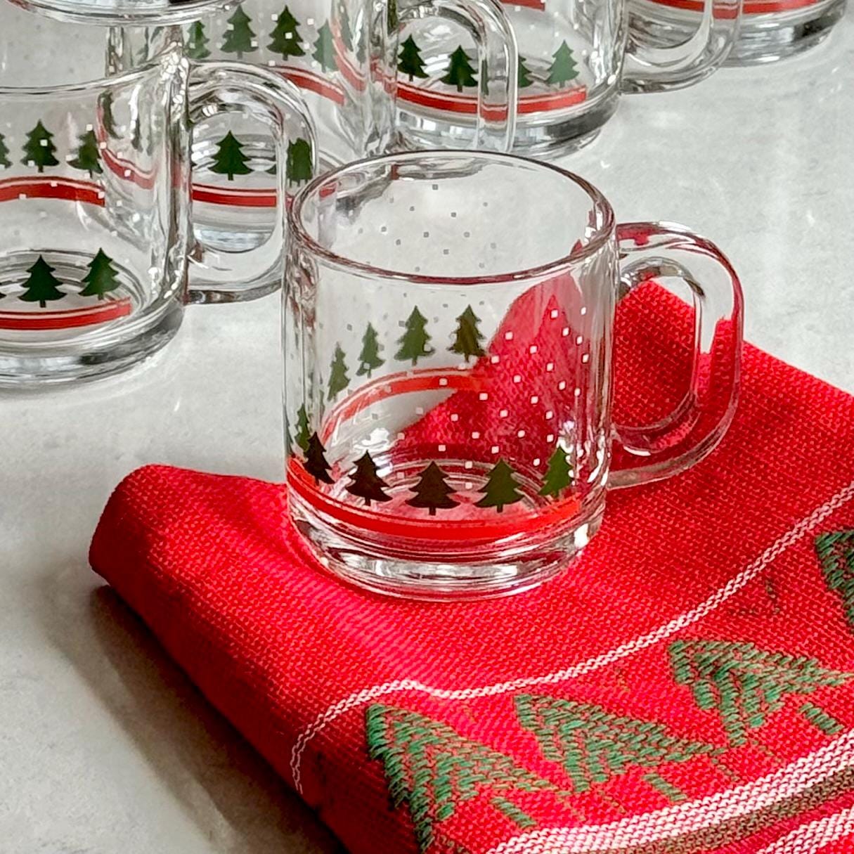 Vintage Libbey Winterland Mugs - 14 Available