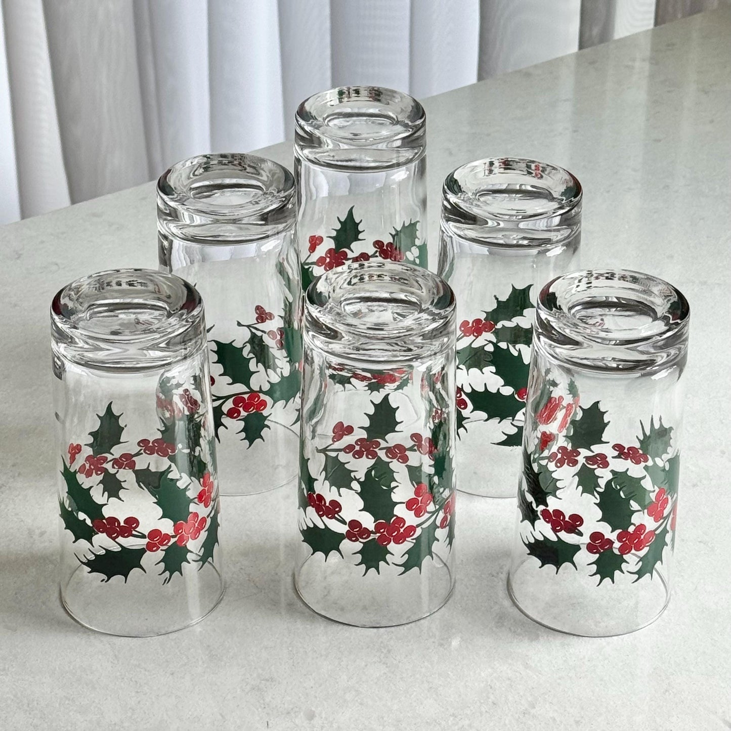 Vintage Rubel and Co. Moderne Glasses - Set of 6