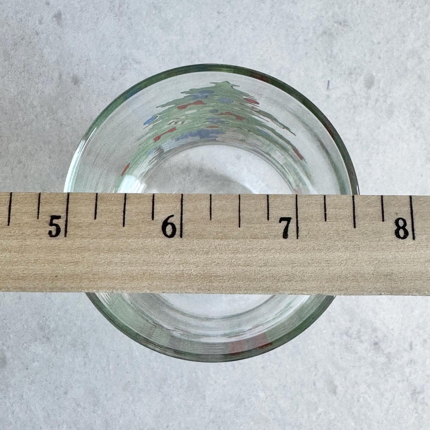 Vintage Luminarc Noel Glasses - Set of 8 Tumblers