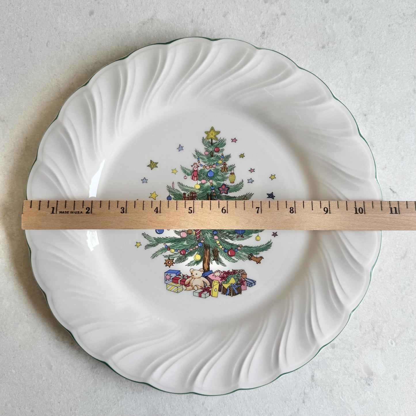 Vintage Nikko Happy Holidays Dinner Plates - Set of 12