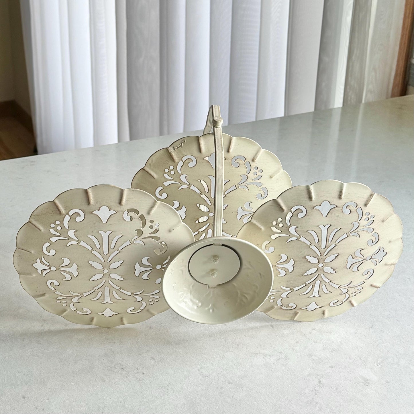 Vintage Three Tier Serving Stand
