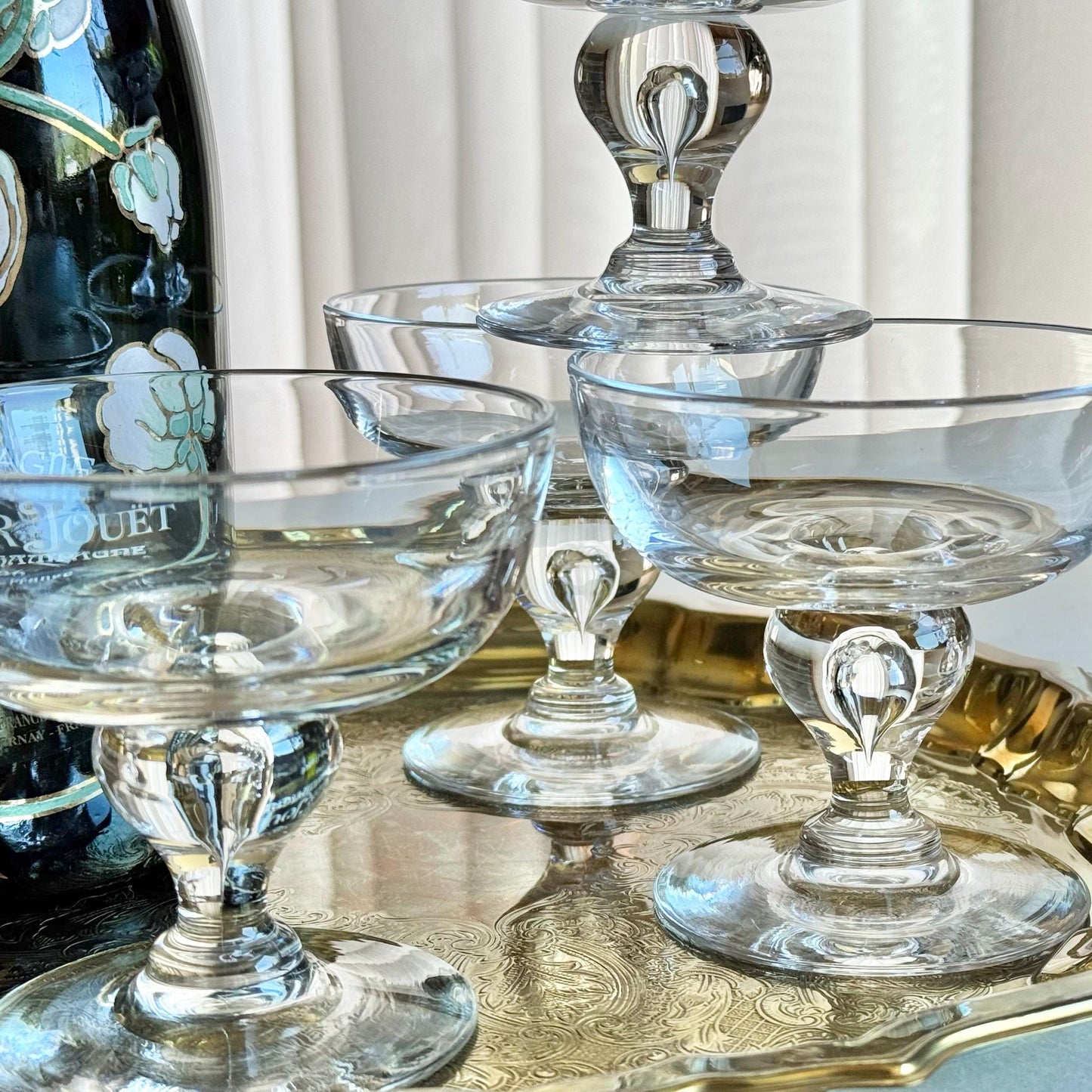 Vintage Steuben Baluster Glasses - Set of 4, all signed