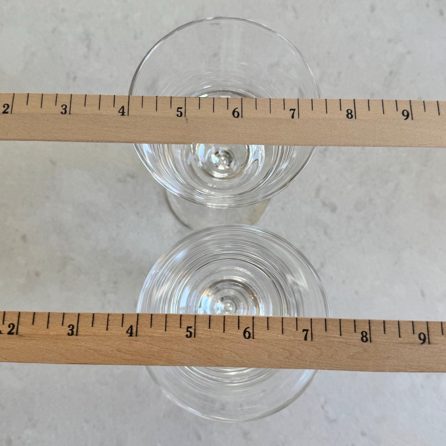 Vintage Steuben Baluster Glasses - Set of 7, all signed