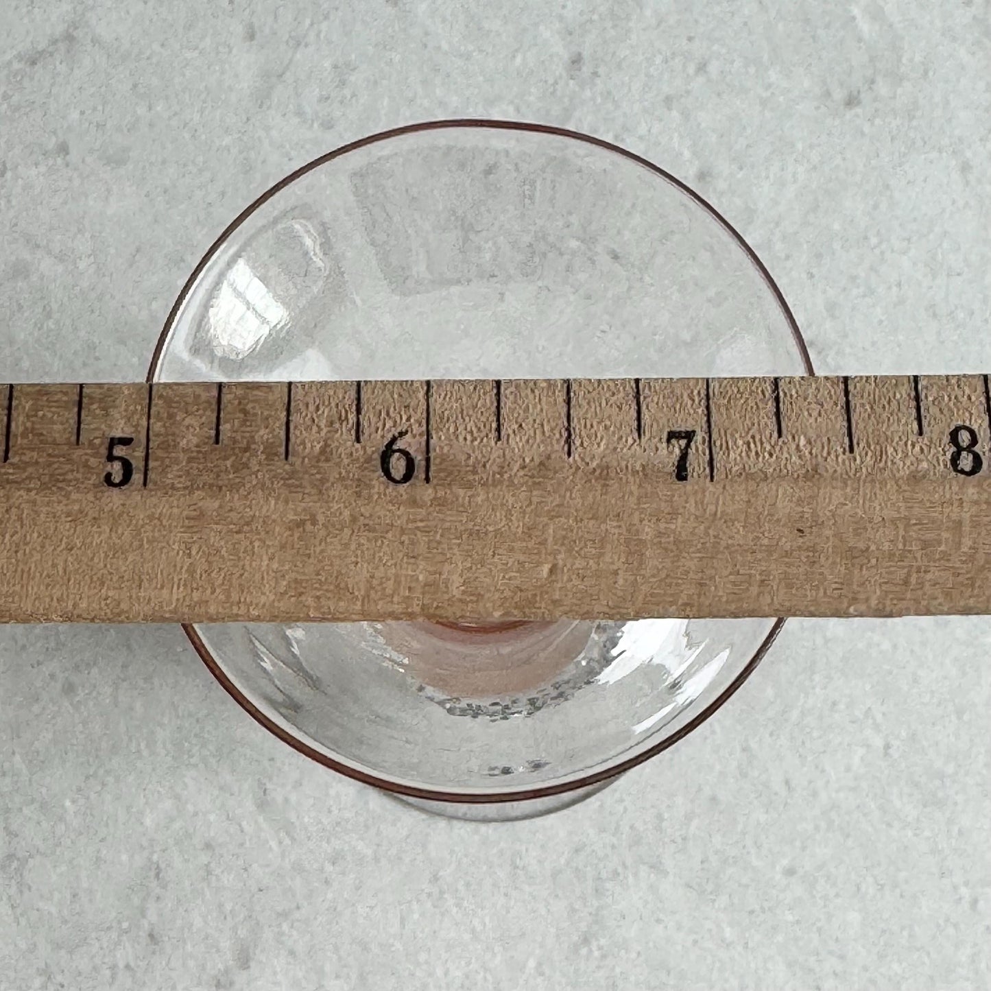 Vintage Bombay Le Vigneron Fluted Glasses - Set of 4