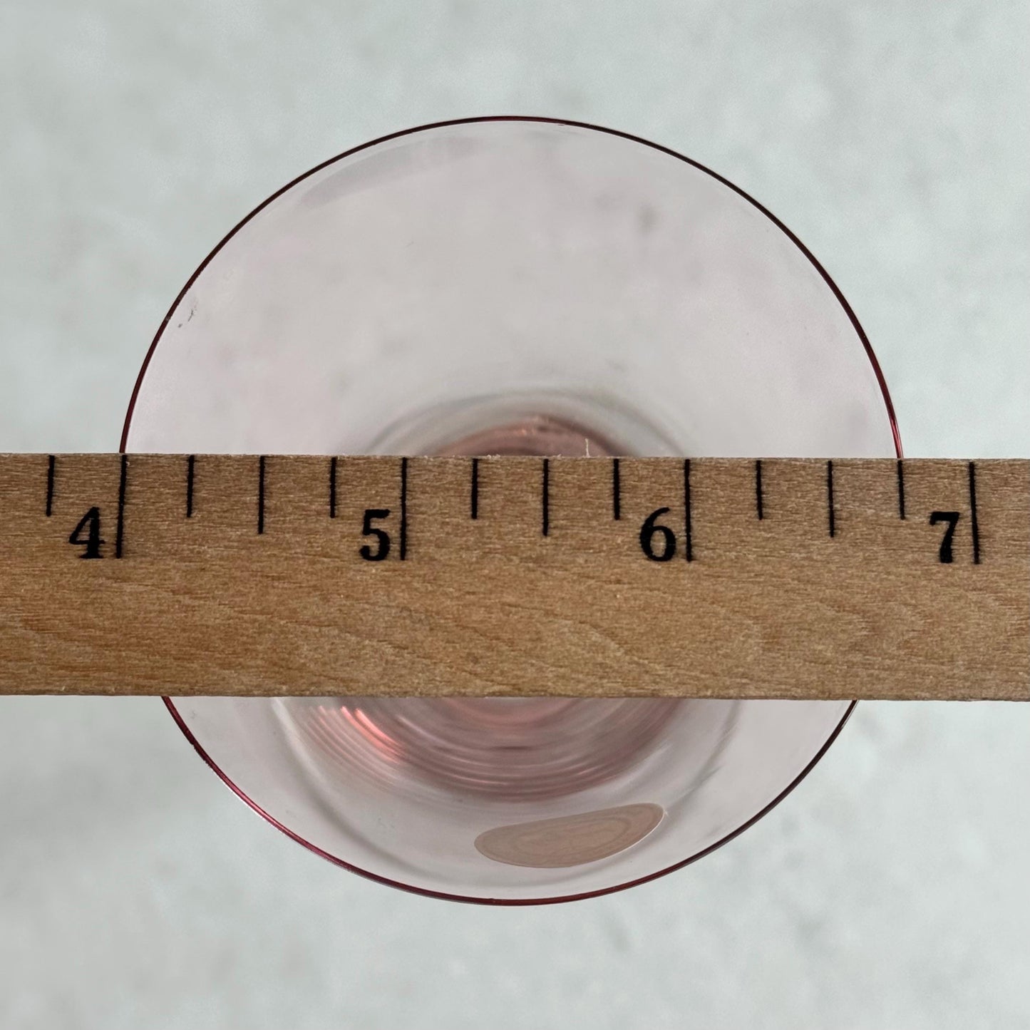 Vintage Pink Avon Honor Society President’s Club Tribute Glasses (circa 2001 - 2002) - Set of 2 Champagne Flutes