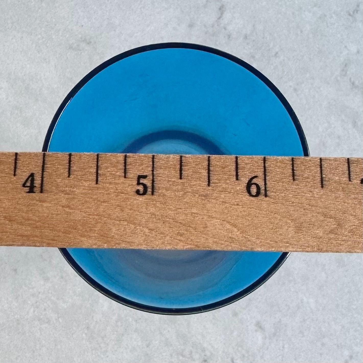 Vintage Leonardo Sektglaser Cobalt Blue Glasses - Set of 10Flutes