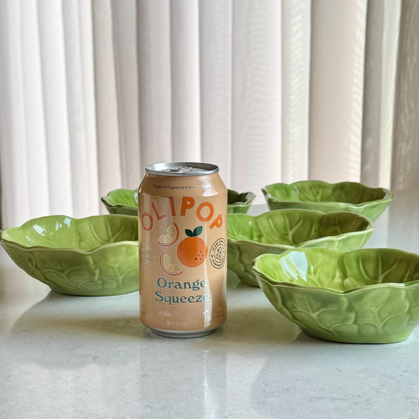 Vintage Holland Mold Cabbage Leaf Bowls - Set of 5