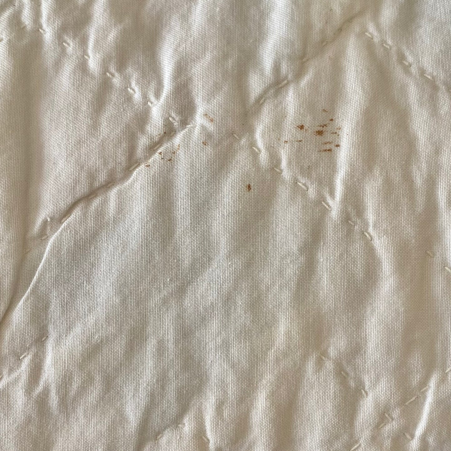 Vintage Eight Point Star Irish Chain Quilt - Approx. 83 in x 93 in.
