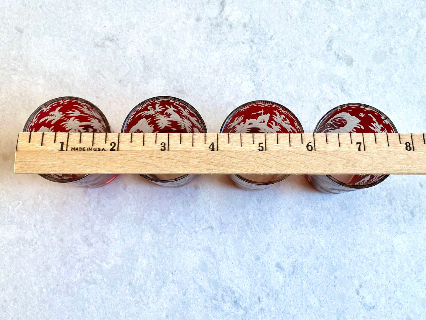 Vintage Tyrolglas Austrian Glasses - Set of 6