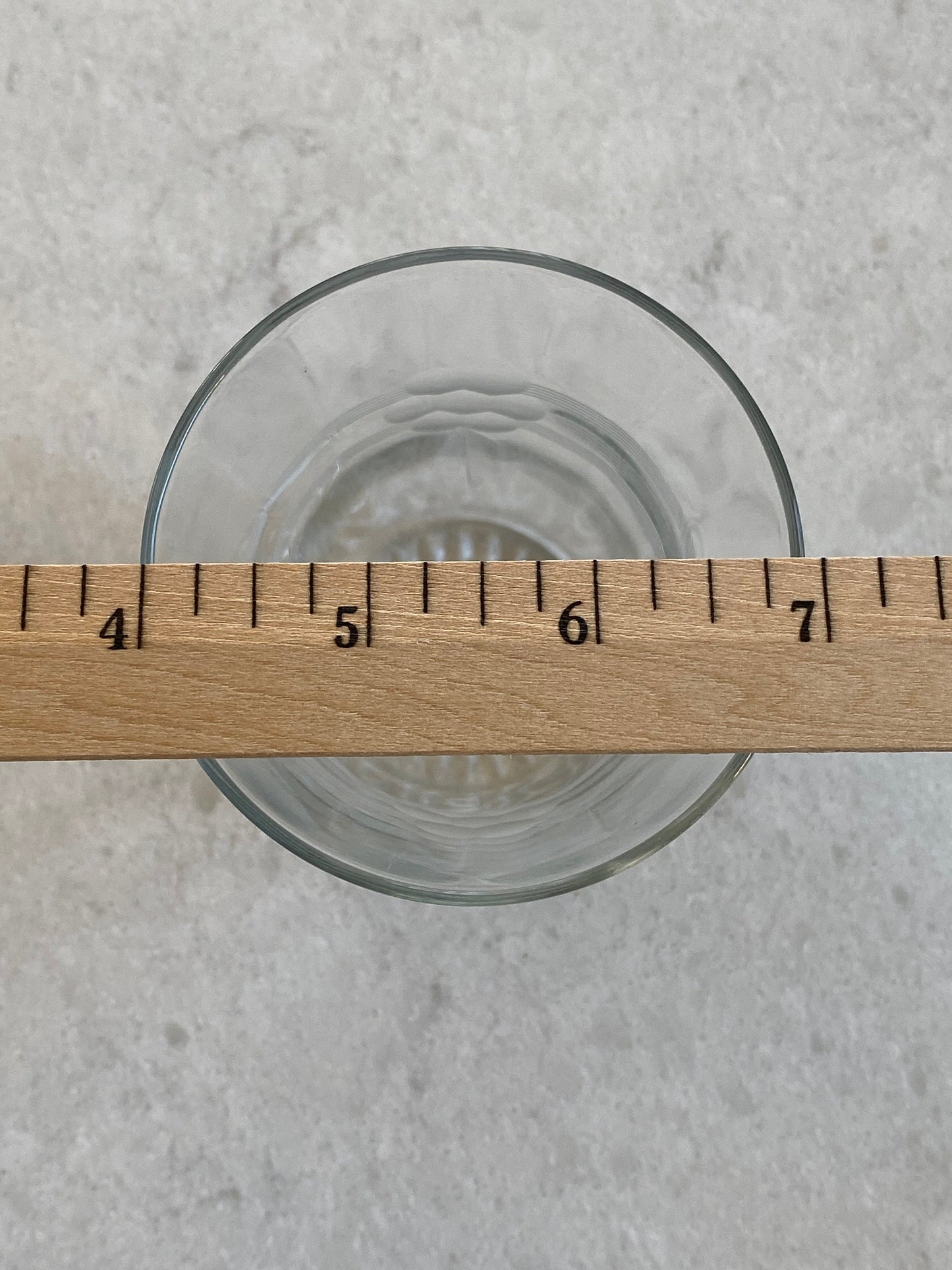 Vintage Etched Glasses - Set of 5 (Set #502)