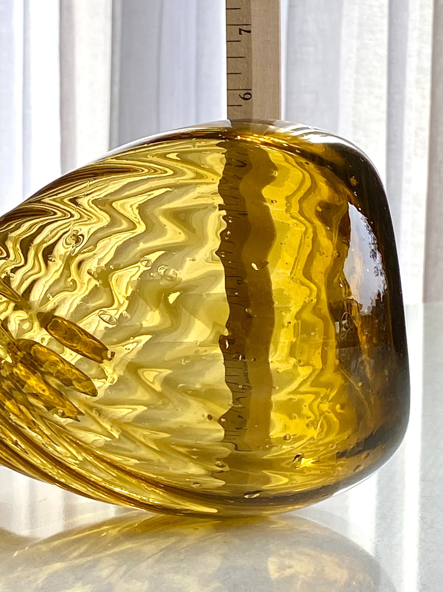 Vintage Art Glass Pitcher