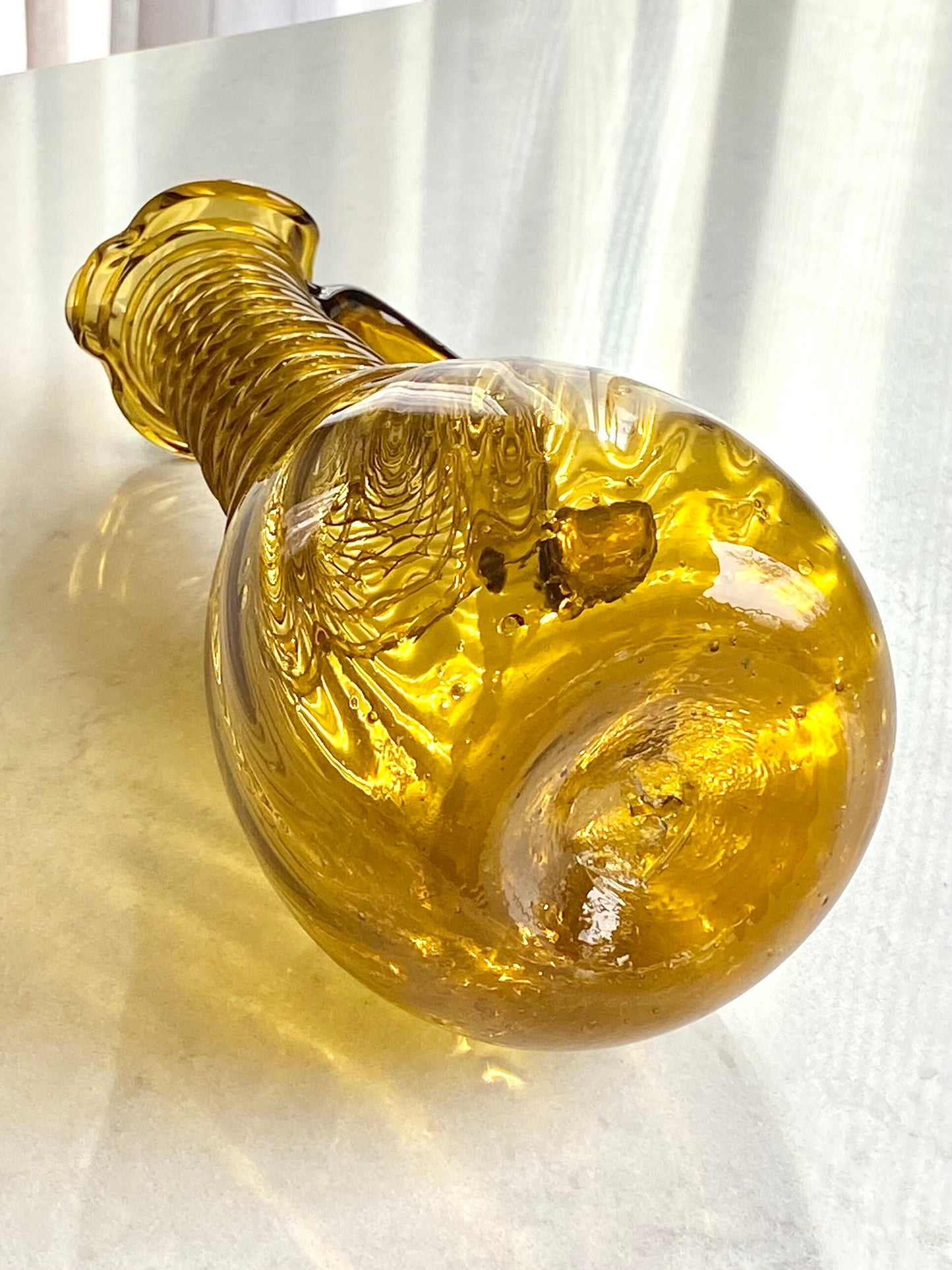Vintage Art Glass Pitcher
