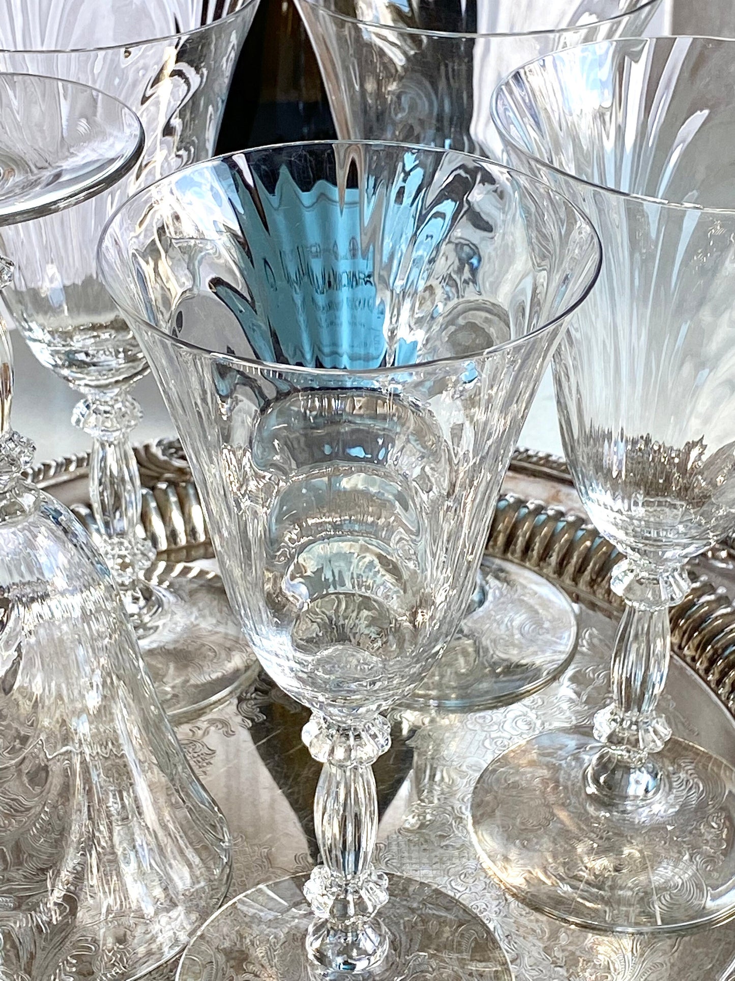 Vintage Cambridge Caprice Glasses - 30 available